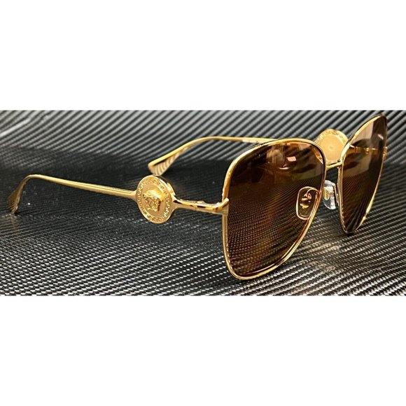 Versace Womens Gold Sunglasses